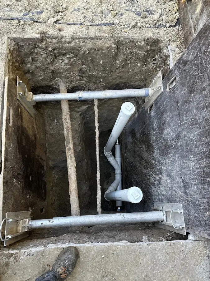 Experienced plumber completing Gas Line Repair work in Vevay